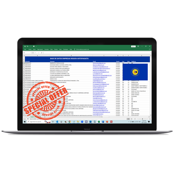 Base de Datos Empresas Antofagasta 2026