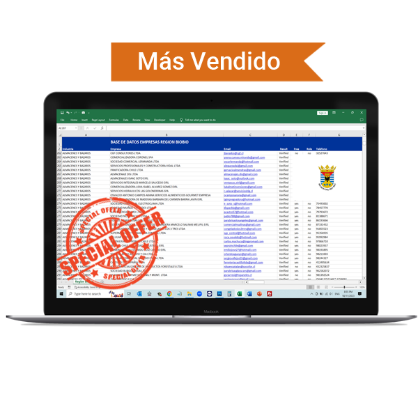 Base de Datos Empresas Bíobío 2026