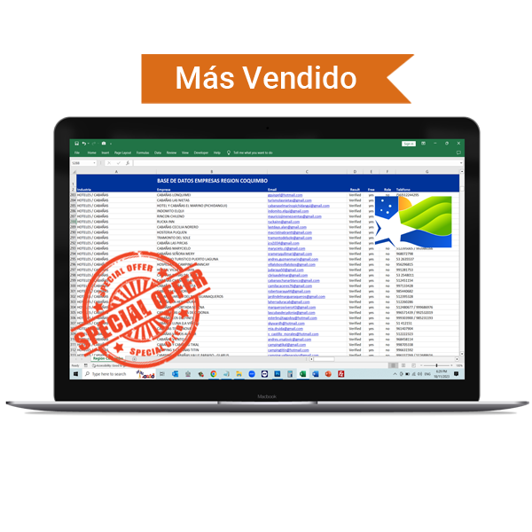 Base de Datos Empresas Coquimbo 2026