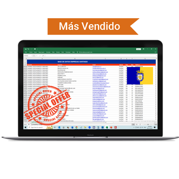 Base de Datos Empresas Santiago 2026