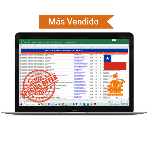 Base de Datos Sector Construcción Chile 2026